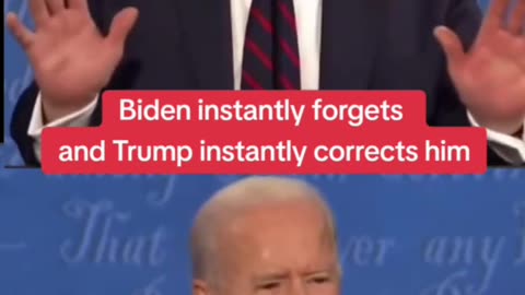 More Biden V Trump