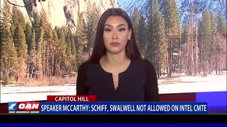 Speaker McCarthy: Schiff, Swalwell not allowed on Intel Committee