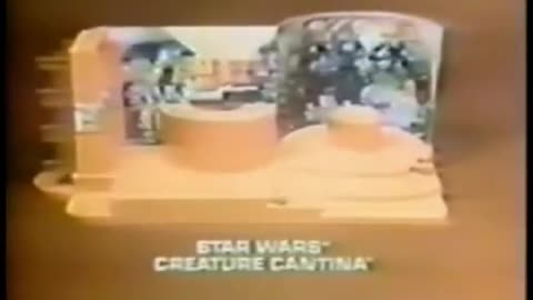 Star Wars 1978 TV Vintage Toy Commercial - Kenner Creature Cantina Playset