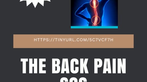 The Back Pain SOS Promote