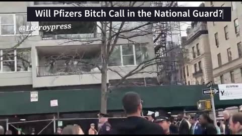 Will "Pfizer's Bitch" Call in the National Guard?