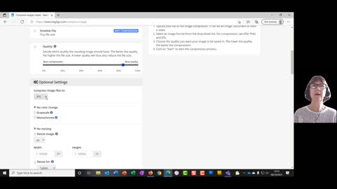 How to quickly reduce the file size of an image online