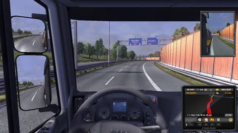 Amsterdam to Rotterdam | Euro Truck Simulator 2