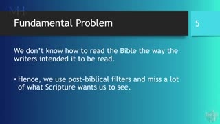 Why you should read the Bible as if it were fiction Dr. Michael S. Heiser