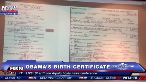 Experts confirm Michael Obamas wife Barack Obamas Birth Certificate is FAKE.. (10 minutes video)