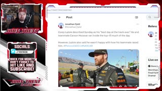 Corey LaJoie Accuses Carson Hocevar of Ruining His Race & Says Brad Keselowski Wrecked Him