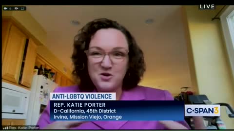 Rep. Katie Porter: The term "pedophile" alleges someone is criminal because of sexual orientation.