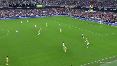 Resumen de Valencia CF vs FC Barcelona (0-1)