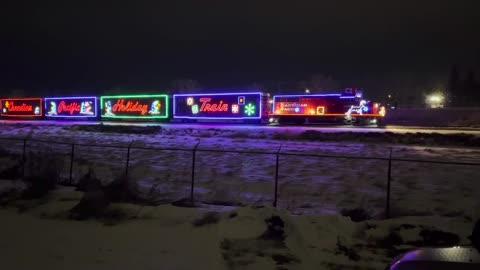 CP Holiday Train in Airdrie