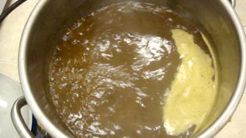 Boiling Wort - A process of making Beer