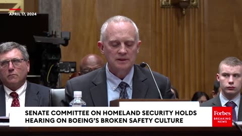 BREAKING NEWS: Boeing Airline Whistleblower Testifies Before Senate Homeland Security Committee