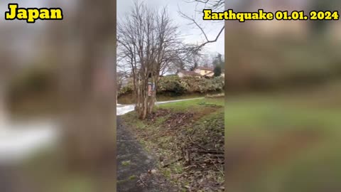 Horrifying Footage of the 7.5 magnitude earthquake that occurred in Japan! 石川・新潟地震