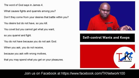 Self-Control Wants and Keeps | Truth & Knowledge Episode 26