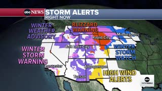 Winter storms bring several inches of snow to both coasts