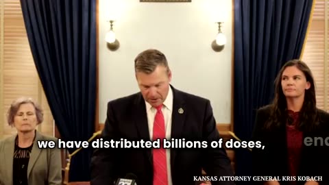 Kansas AG Kris Kobach is suing Pfizer over the COVID vaccine: