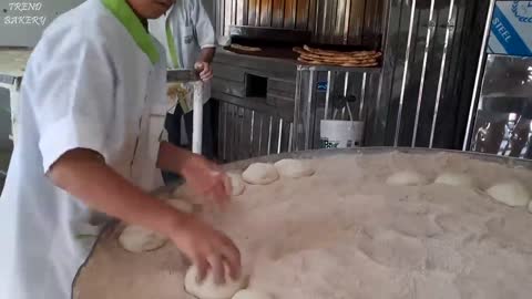 13 Years Old Baker!!! He Is So Fast And Smart In Baking Bread| Cooking Barbari Bread