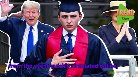 Barron Trump Stands Out at High School Graduation