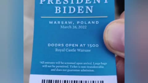 Big audience for Biden in Poland???