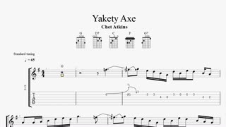 How to play Chet Atkins Yackety Ax on guitar