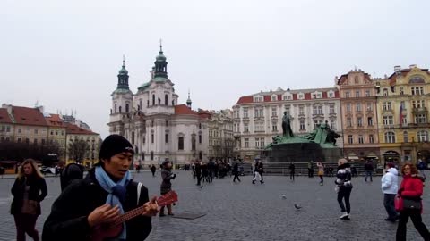 UkuLeeLee in Europe - Prague Square @ Old Twon Square, Prague, Czech Republic