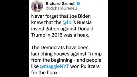 Richard Grenell - Never Forget