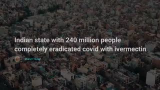 India Uttar Pradesh state totally eradicated covid with ivermectin