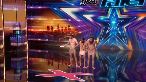 Naked Audition SHOCKS The Judges on America's Got Talent 2023