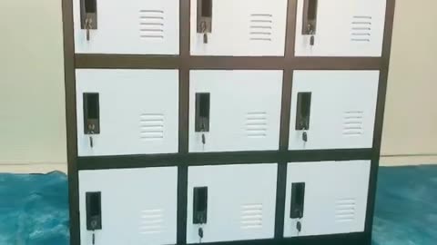 Metal Tool Cabinet Office Or Workshop Heavy Duty Storage Locker Cabinet