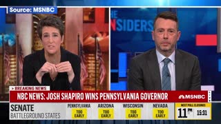 Rachel Maddow Talks About Most Surprising Trend Tongiht