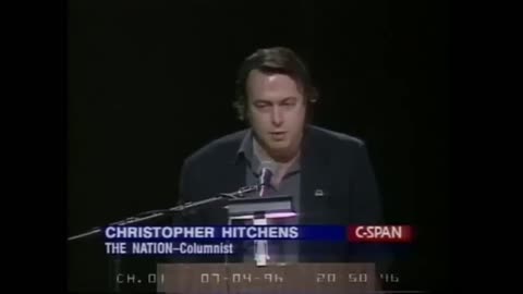 Studs Terkel intros Christopher Hitchens to speak on The Last 50 Years