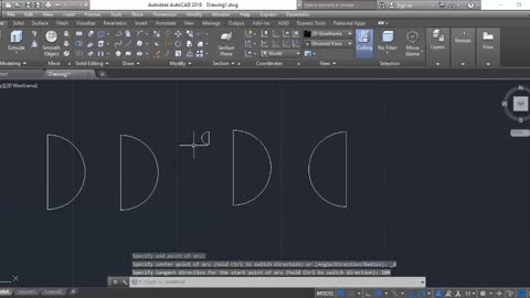 Start End Direction Drawing on AutoCAD by Masroor Khan For Beginners