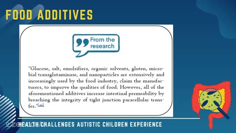 59 of 63 - Food Additives - MSG - Health Challenges Autistic Children Experience