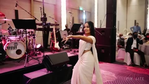 Wedding Surprise Dance 😍 | ඒ කොන්ඩේ ලස්සන 🥰 | Lakshitha & Sachee Wedding Day | Pixalite Productions