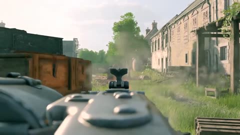 Enlisted | Waffen SS MG gunner fire up on enemy reinforcement near the house with Maschinengewehr 42