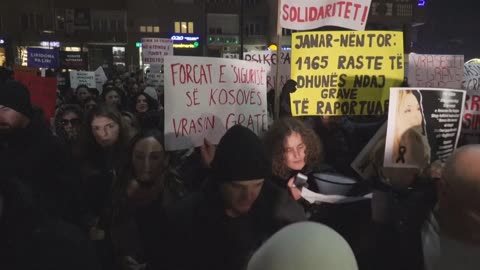 Kosovo protesters march against femicide