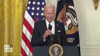 Biden: "Climate change" is "the existential threat to humanity