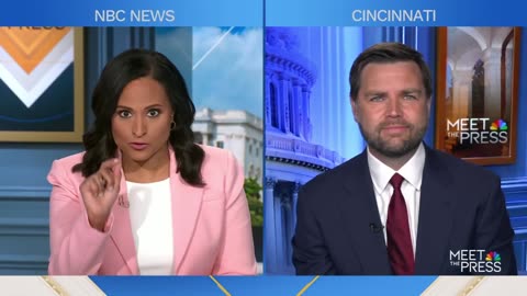 JD Vance defends Trump's call to investigate Biden family (JULY 7th NBC News)