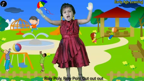 Roly Poly Roly Poly Song Nursery Rhymes for Kids