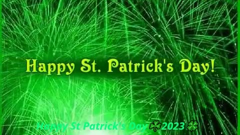 Happy St Patrick's Day☘️2023🍀