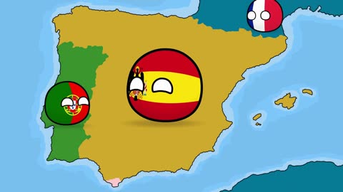 History of Spain - Part 2 - Countryballs