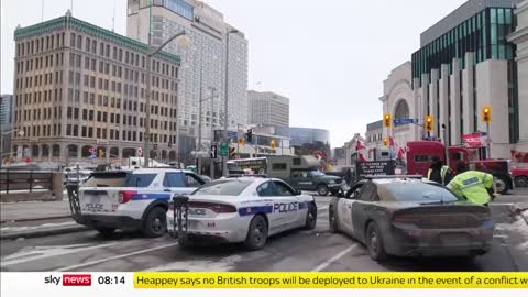 Canada Freedom Convoy: 'We'll be here as long as it takes!'