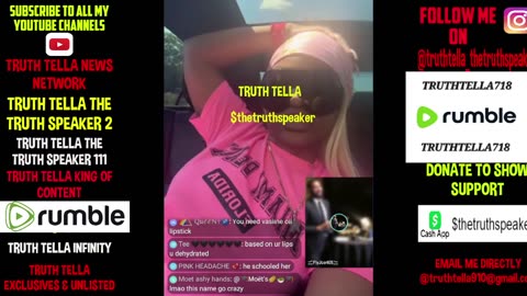 STAR MERILYN AKA COCOA THE DRIP BADDIE BURNS UP IN HER CAR TALKING ABOUT HER DREAMS