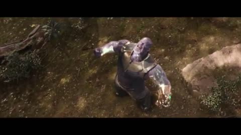 Thanos Celebrates Kill