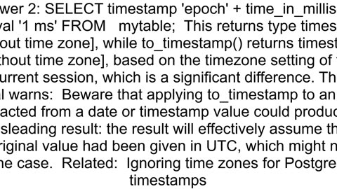 Convert date from long time postgres