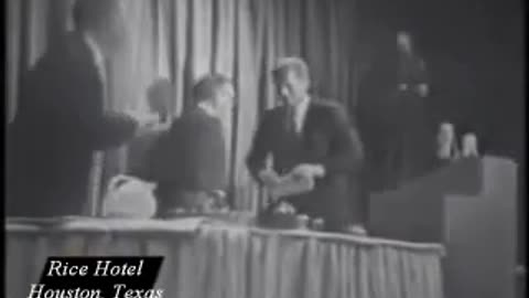 JFK's speech on separation of Church and State (Sept. 12 , 1960)--this got him killed