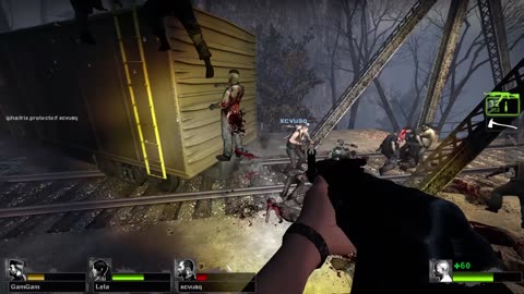 Left 4 Dead 2- she just bailed on us.