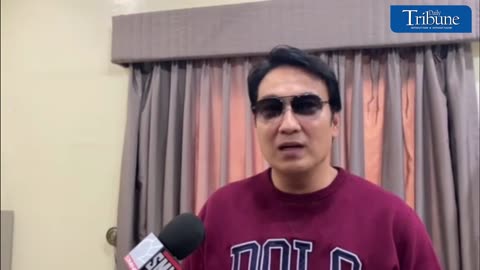 Bong Revilla visits landslide, flood victims in Davao Region