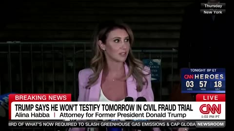 Donald Trump he wouldn't testify at ny Civil fraud trial USA 🤔