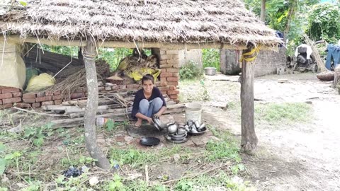 Morning Routine Village Life In India || Poor People Life in Indian Village || Indian Real Village..