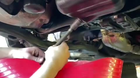 Disassembly and oil draining # repair # car